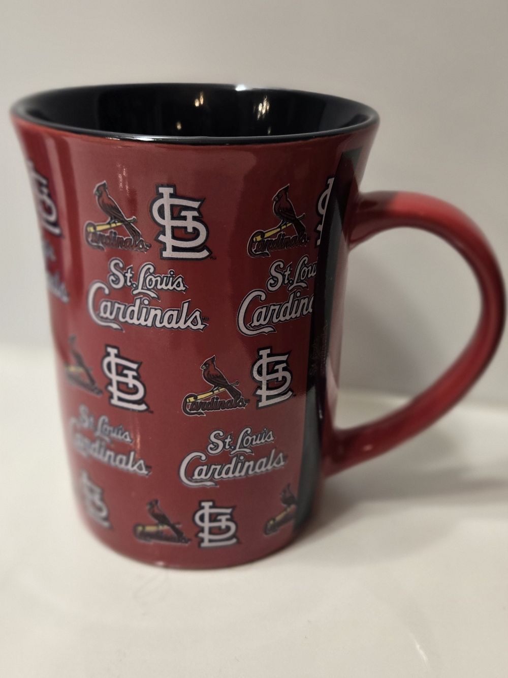 St. Louis Cardinals Red Ceramic Coffee Mug by